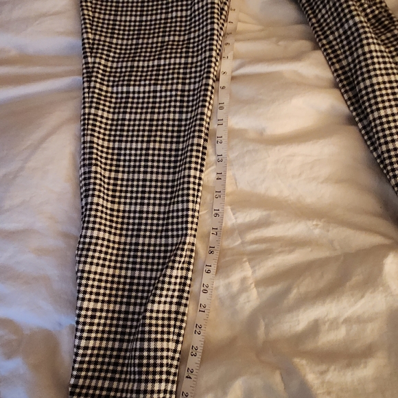 NWOT EXPRESS 3/4 SLEEVE HOUNDSTOOTH PRINT TWO-BUTTON BLAZER JACKET sz 4 - Picture 16 of 16